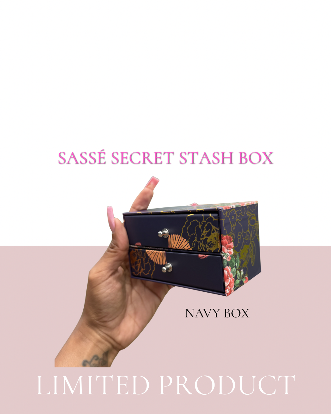 SASSÉ SECRET STASH BOX