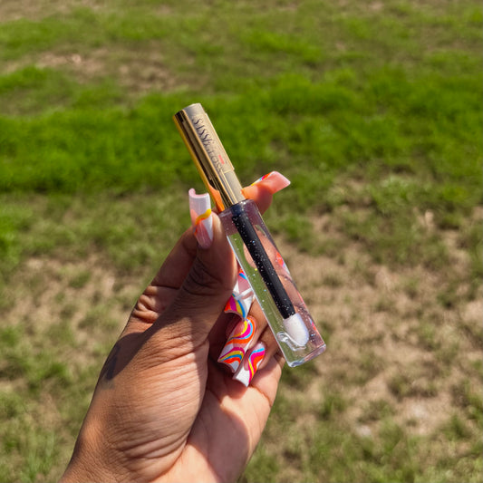 “GLASSWARE” gloss (glitter)