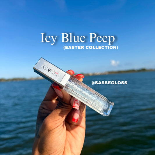 “ICY BLUE PEEP” gloss