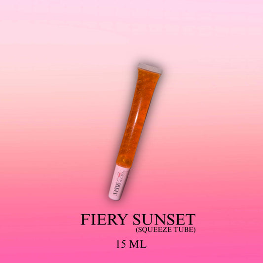 “FIERY SUNSET” gloss