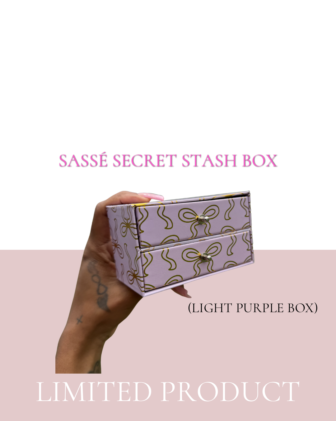 SASSÉ SECRET STASH BOX