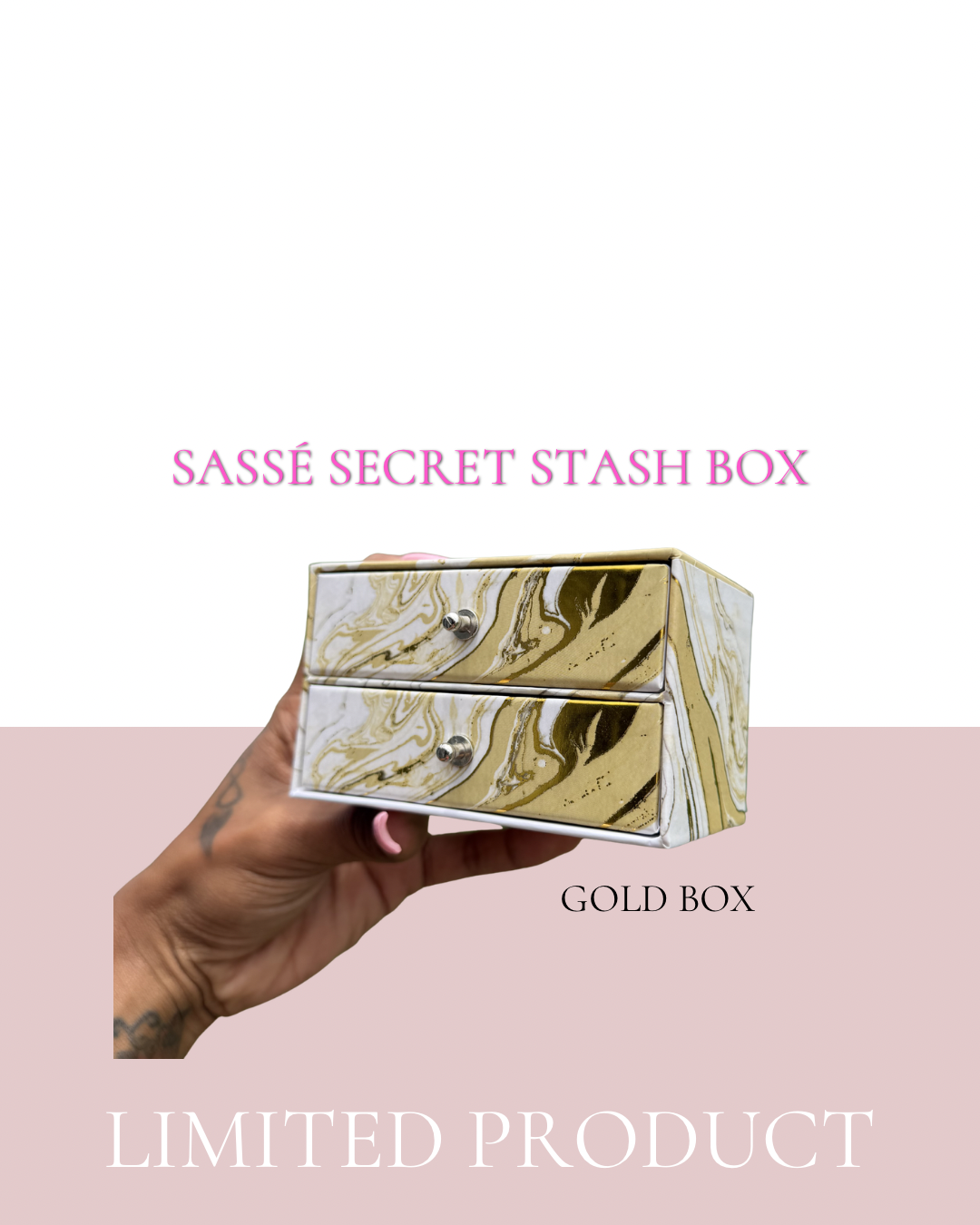 SASSÉ SECRET STASH BOX